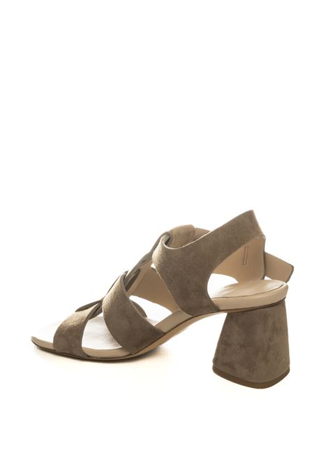 Dark brown suede sandal MARA BINI | 564CAM-CHEST